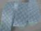 Lamówka bawełniana niebieska jasna w kratkę 18 mm