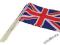 CHORĄGIEWKA UNION JACK NA PATYKU 10 sztuk FLAGA