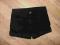 H&amp;M czarne spodenki 146-152