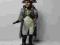 Napoleon Bonaparte, metalowa figura z podstawą