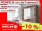 SZAFA PRZESUWNA Alfa 180 garderoba DOSTAWA GRATIS