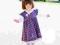 sukienka w grochy MAMAS and PAPAS r. 12-18 mies.