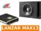 LANZAR MAX12 Szczelina + AUDIOMEDIA EX800.2 500RMS