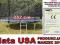 TRAMPOLINA Z SIATKĄ 252CM+DRABINKA+MATA U.S.A