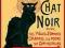 Chat Noir Steinlein - Secesja - plakat 40x50 cm