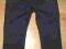 Spodnie jeans rurki rybaczki spodenki 134-140-146