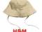H&amp;M KAPELUSZ BEŻOWY WIĄZANY 74 CM 6-9 MIES