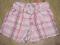 H&amp;M_cienkie SZORTY_w krateczkę_rool up_140 cm