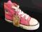 ~CONVERSE~RÓŻOWE TRAMPKI CONVERSY_r.25_15,5cm