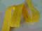 Lamówka bawełniana żółta 18 mm