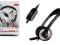 Słuchawki z mikrofonem Voip GRY Skype Tlenofon