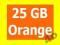 INTERNET NA KARTĘ __ 25 GB __ ORANGE Free na kartę