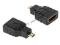 REDUKCJA ADAPTER gniazdo HDMI - wtyk mikro HDMI
