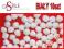 DiStile~ POMPONIKI 10szt pompon 1,3cm BIAŁY