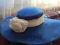 retro VINTAGE KAPELUSZ Z DUŻYM RONDEM lata 70-80
