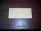 Ksiązeczka czekowa 1960r