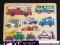 puzzle drewniane auta