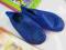 Niebieskie gumowe buciki UK9 EUR27 do wody 49BL