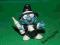 GUMOWA figurka z PRL - SMURF 2