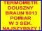 TERMOMETR DOUSZNY BRAUN 6013 DO UCHA + KAPTURKI