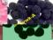 POMPONIKI POMPONY POMPON 13MM 10szt CZARNE