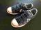 Skórzana granatowe Converse idealne, r. 34