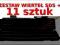 WIERTŁA DO BETONU SDS PLUS 11SZT ZESTAW