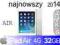 nowy SREBRNY iPad AIR 4G LTE 32GB RETINA A7 wys0ZŁ