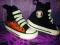 Trampki converse za kostke płomienie roz19/cm11