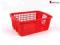 30x20x11cm Kosz pojemnik na drobiazgi CZERWONY