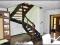 schody z drewna dębowe  , drewniane , śląsk