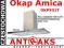 Okap Amica  OKP931T 500m3 inox  90cm Czę-wa