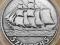 1936 Polska 5 Złotych Statek XXL-Foto