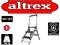 Drabiny drabina 4 stopniowa podest - pomost ALTREX