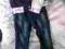 spodnie rurki i bluza 110cm