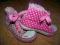 Śliczne różowe trampeczki dla modnisi r.27