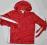 NIKE SPORTOWA CZERWONA BLUZA Z KAPTUREM