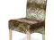 Krzesła krzesło skośne tkanina zwierzęca wys.98cm