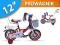 @ Rowerek dla dziecka 12 Rower 3 latka + GRATISY!