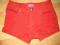 SPODENKI JEANS CZERWONE LATO  SUPER 9-10 LAT 140