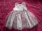 LADYBIRD  sukienka w GROSZKI  12-18 m-cy 86cm tiul