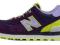 New Balance WL574BFF Fioletowe Volt 39