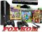 XBOX360 4GB +KINECT+2xPAD+SPORTS+MINECRAFT 33 GRY!