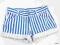 ms letnie krótkie spodenki w paski r 146, 11 l