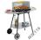 GRILL WĘGLOWY 3  PÓŁKI REGULACJA WYSOKOŚCI