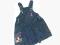 DISNEY__SUKIENKA JEANSOWA NA SZELKACH__86