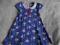 Letnia sukienka retro w kotki 80-86cm ***GEORGE***