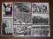 Zestaw 16 pohitlerowskich wklejek propagandowych