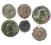 6 Średniowiecznych monet od 1 zł