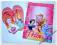 DISNEY PRINCESS klapki32(21cm)+worek z PRINCESS